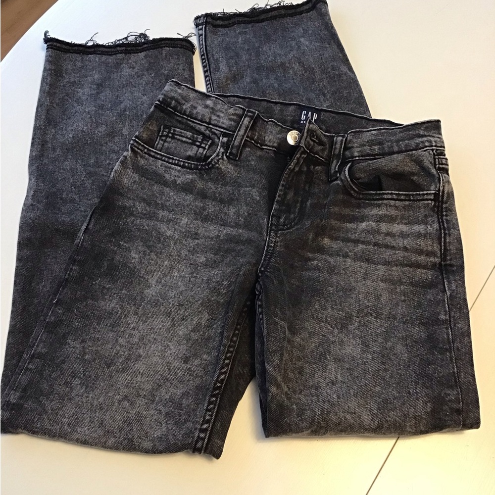 GAP Charcoal Straight girls Denim Jeans